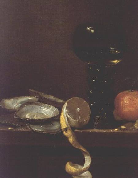 Still Life with Oysters from Jan III. van de Velde