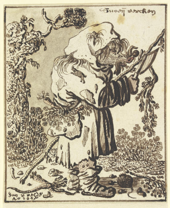 Snoeji varcken from Jan Jansz. van de Velde III