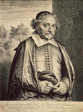 Portrait of the writer and playwright Joost van den Vondel (1587-1679)
