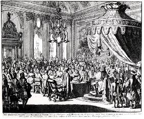 Revocation of the Edict of Nantes, on 22nd October 1685