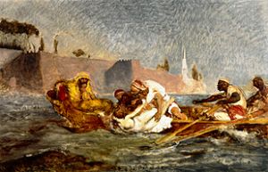In the Bosporus drowned from Jan Matejko