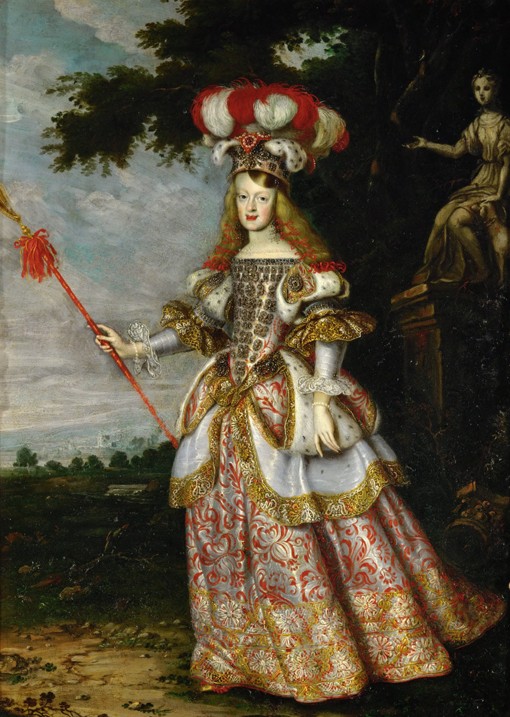 Margarita Teresa, Infanta of Spain (1651-1673), in a theatrical costume from Jan Thomas
