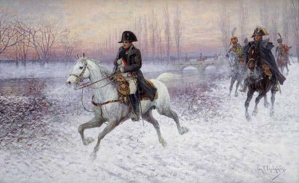 Napoleon mit Reitergruppe from Jan van Chelminski