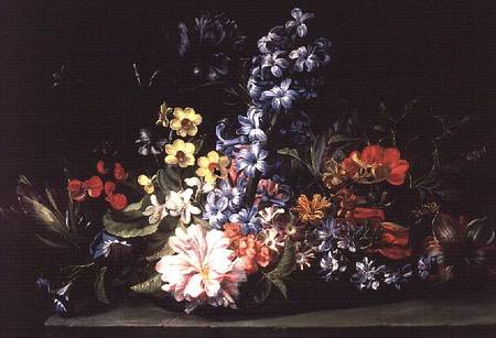 Basket of Flowers from Jan van den Hecke
