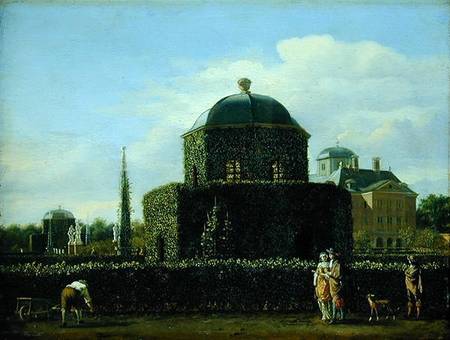 The Pavilion of the Bosch House, the Residence of the Keeper of the City of Gravenhage from Jan van der Heyden