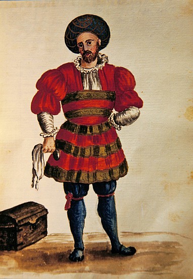 A Venetian Traveller from Jan van Grevenbroeck