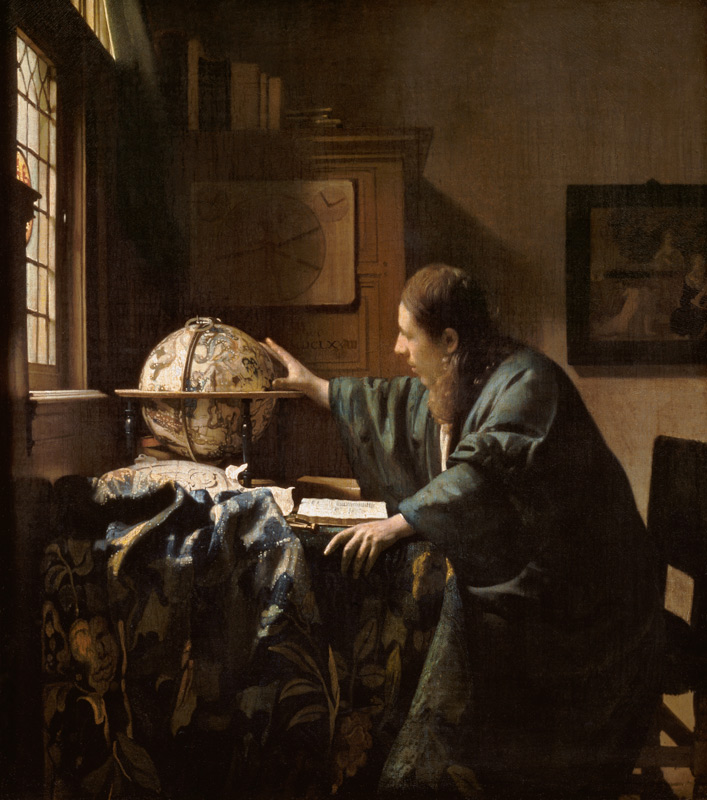 The Astronomer from Johannes Vermeer