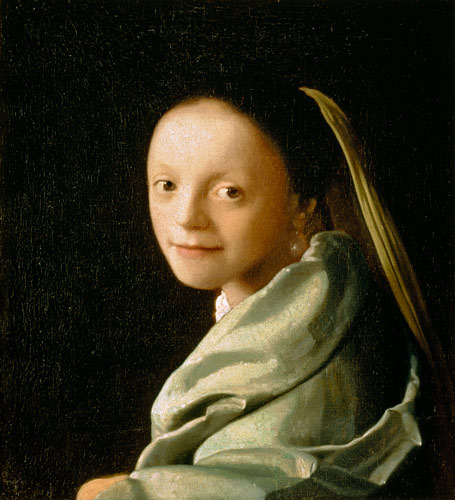 Portrait of a Young Woman from Johannes Vermeer