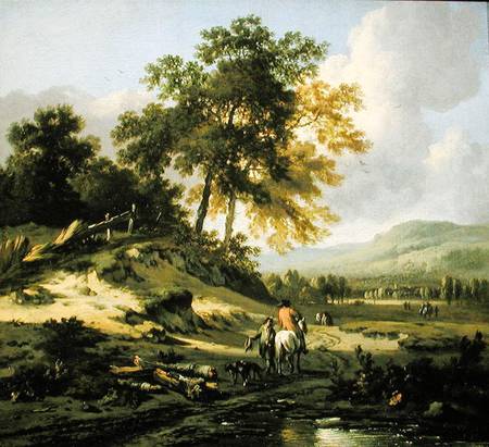 Landscape with Figures from Jan Wynants