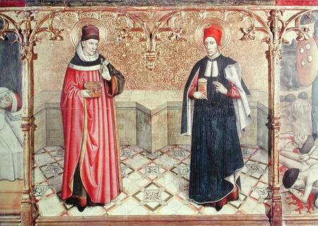 St. Cosmas and St. Damian from Jaume Huguet