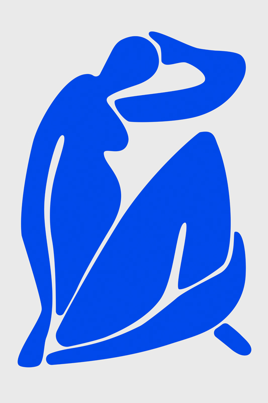 Henri Matisse Blue Collection #1 from jay stanley