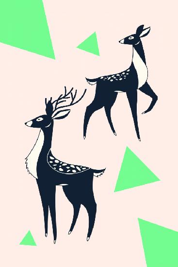 Abstract Deer #2