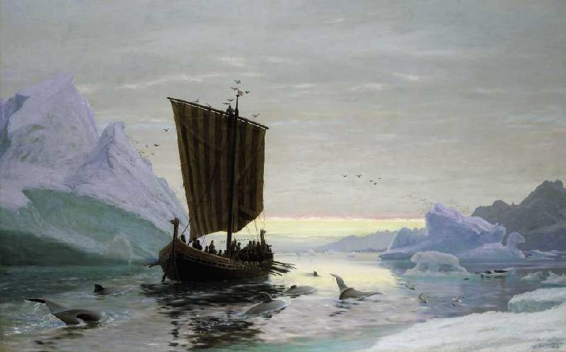 Erik der Rote entdeckt Grönland from J.E. Carl Rasmussen