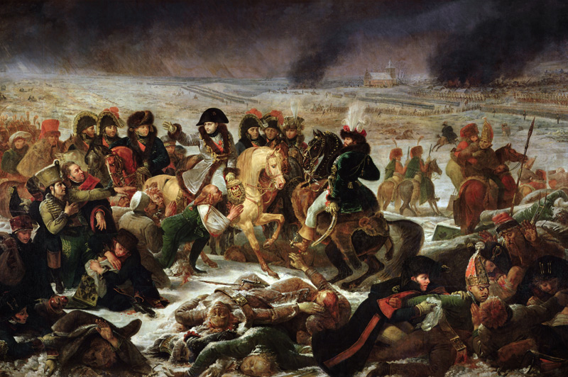 Napoleon on the field of Eylau from Jean-Antoine Gros