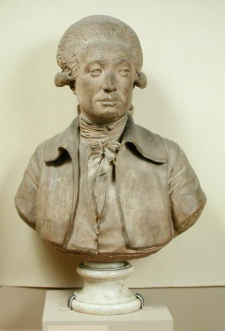 Bust of Marie Jean Antoine Nicolas de Caritat (1743-94) Marquis de Condorcet from Jean-Antoine Houdon