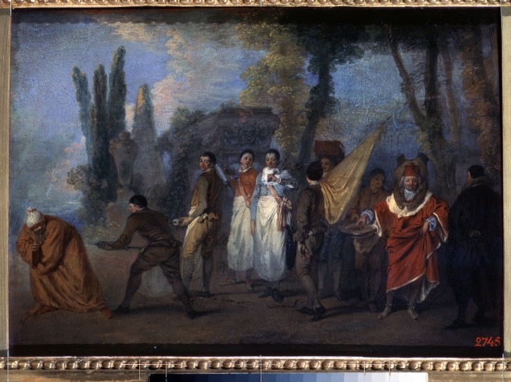 A Satire on Physicians from Jean Antoine Watteau