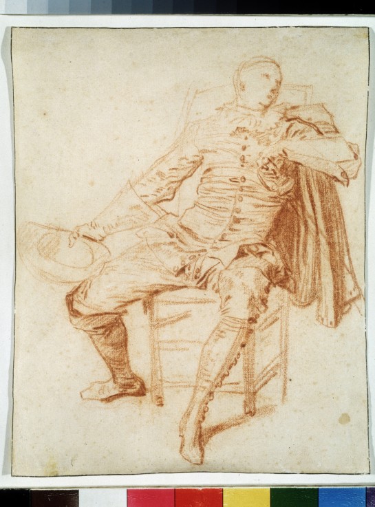 Actor of the Comédie italienne (Crispin) from Jean Antoine Watteau