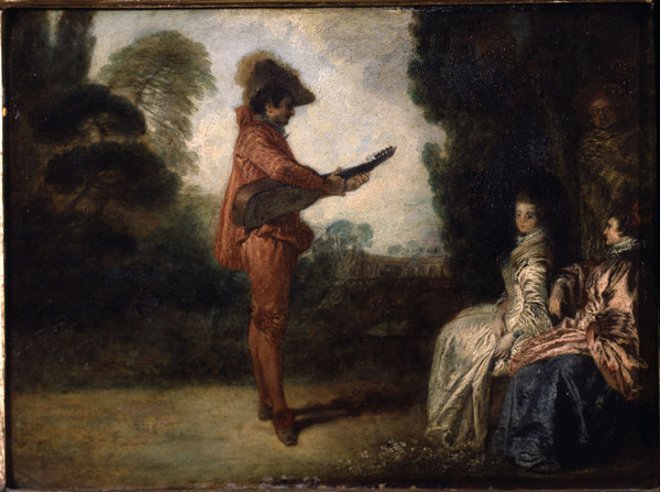 Watteau / L Enchanteur / c.1713/14 from Jean-Antoine Watteau