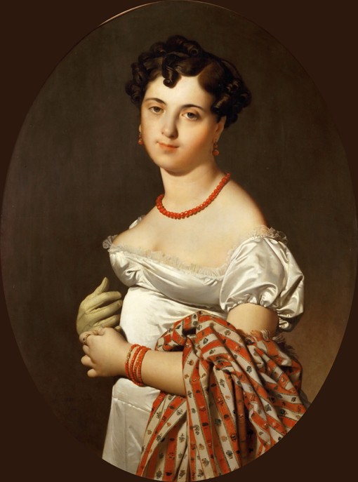 Portrait of Madame Cécile Panckoucke, née Bochet from Jean Auguste Dominique Ingres