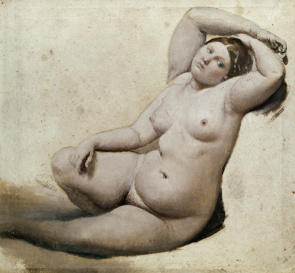 Study for Turikish Bath from Jean Auguste Dominique Ingres