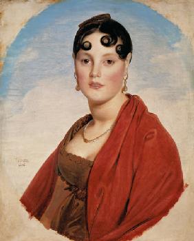 Portrait of the madam Aymon (Laly barks Zélie)