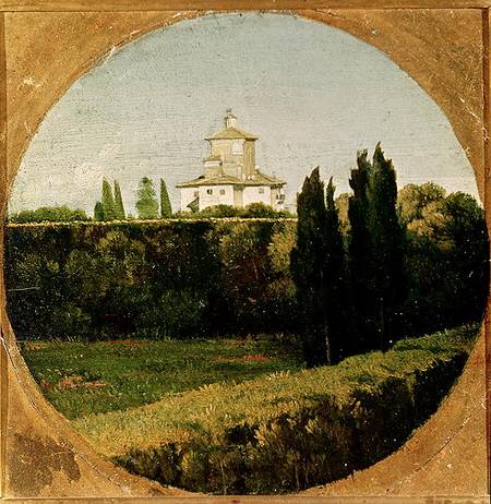 View of the Villa Medici, Rome from Jean Auguste Dominique Ingres