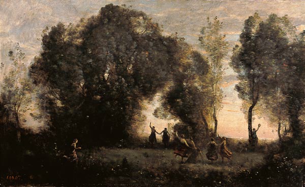 Dance of the Nymphs from Jean-Baptiste-Camille Corot