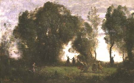 The Dance of the Nymphs from Jean-Baptiste-Camille Corot