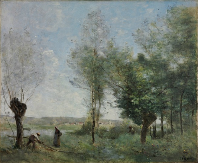 Memory of Coubron from Jean-Baptiste-Camille Corot