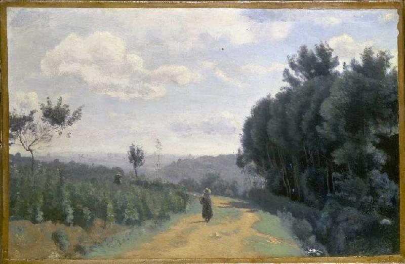On the heights at Sèvres. from Jean-Baptiste-Camille Corot