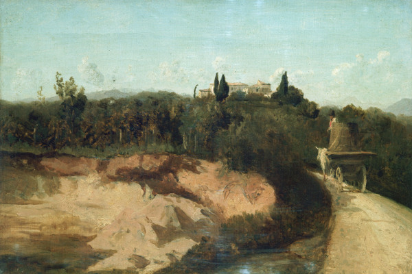 Camille Corot, Landscape in Italy from Jean-Baptiste-Camille Corot
