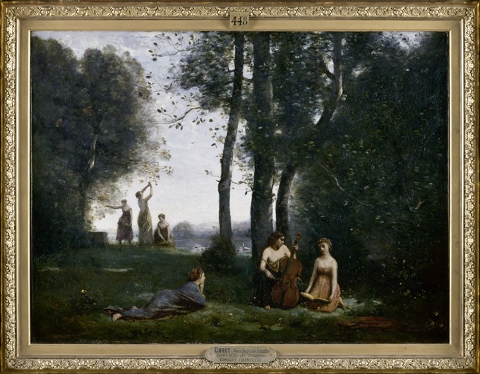 Le Concert Champêtre (Woodland Music-makers) from Jean-Baptiste-Camille Corot