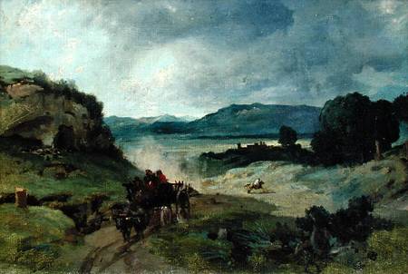 Roman Landscape from Jean-Baptiste-Camille Corot