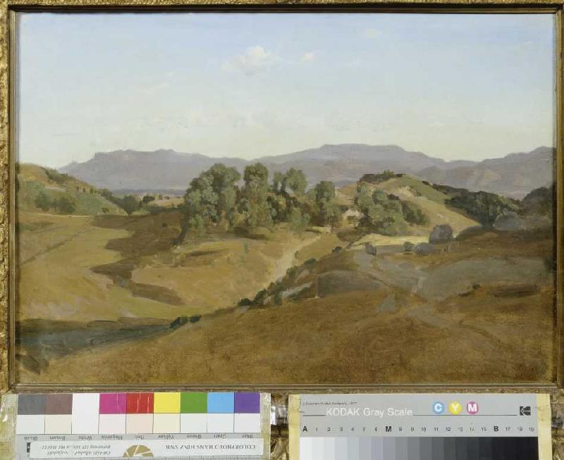 Serpentera at Olevano. from Jean-Baptiste-Camille Corot