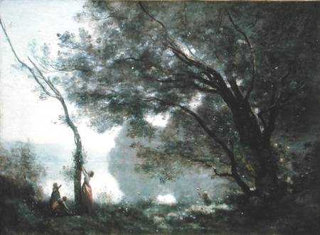 Souvenir of Montefontaine from Jean-Baptiste-Camille Corot
