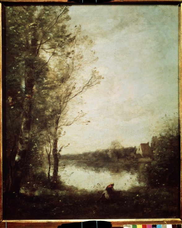 Pond in Ville d’Avray from Jean-Baptiste-Camille Corot