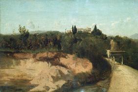 Camille Corot, Landscape in Italy