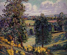 Trees and pasture from Jean-Baptiste Armand Guillaumin