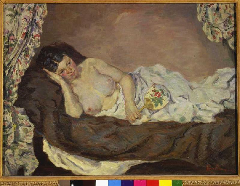 Resting woman. from Jean-Baptiste Armand Guillaumin