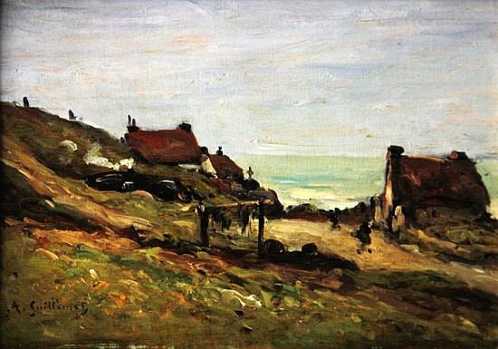 Landscape from Jean Baptiste-Antoine Guillemet