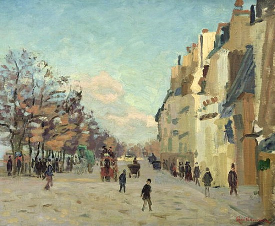 Paris, Quai de Bercy, Snow Effect, c.1873-74 from Jean Baptiste Armand Guillaumin