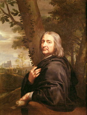 Portrait of Philippe de Champaigne, 1668 (oil on canvas) from Jean Baptiste de Champaigne