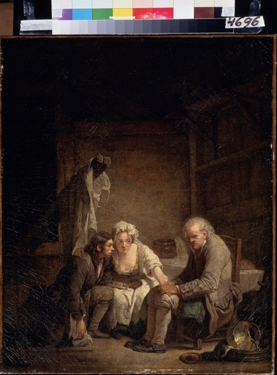 Blind Man Deceived from Jean Baptiste Greuze