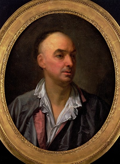 Portrait of Denis Diderot (1713-84) from Jean Baptiste Greuze