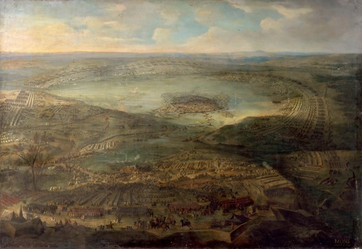 The Siege of Mons,  1691 from Jean-Baptiste Martin