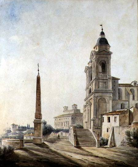 The French Academy in Rome from Jean-Baptiste Philippe Cannissie