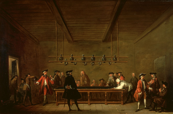 Chardin / The Billiard Match from Jean-Baptiste Siméon Chardin