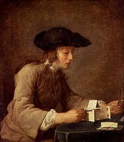 The house of cards. from Jean-Baptiste Siméon Chardin