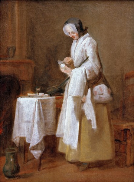 Recovery meal from Jean-Baptiste Siméon Chardin