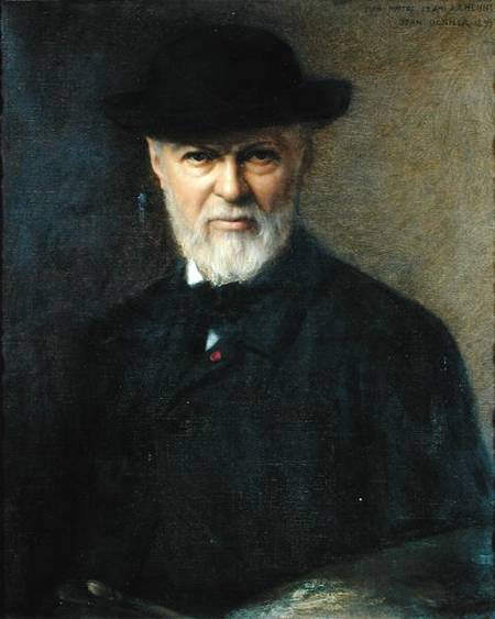 Portrait of Jean-Jacques Henner (1829-1905) from Jean Benner